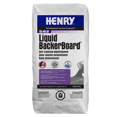 Henry 40 lb. H 542 Liquid Backerboard Self-Leveling Underlayment Henry 542